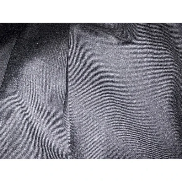 Jos. A. Bank Signature Gold Mens Suit Black 2 Button Pleated Cuffed 42R 36x29